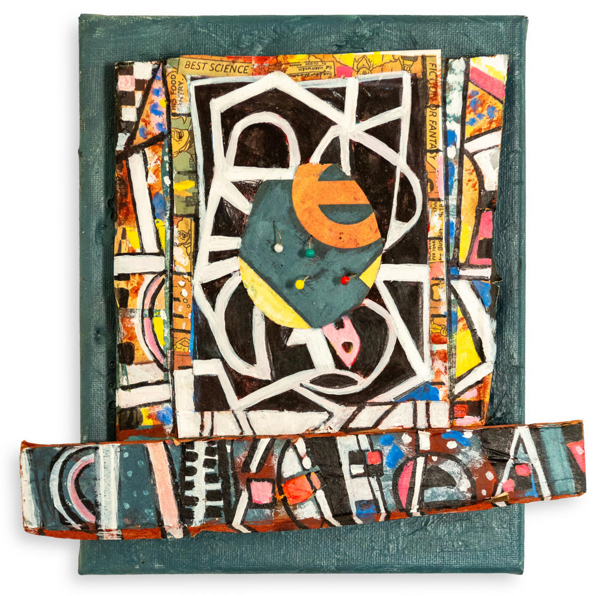 untitled - assemblage 1 : assemblage : Lucienne Weinberger - Artist NY