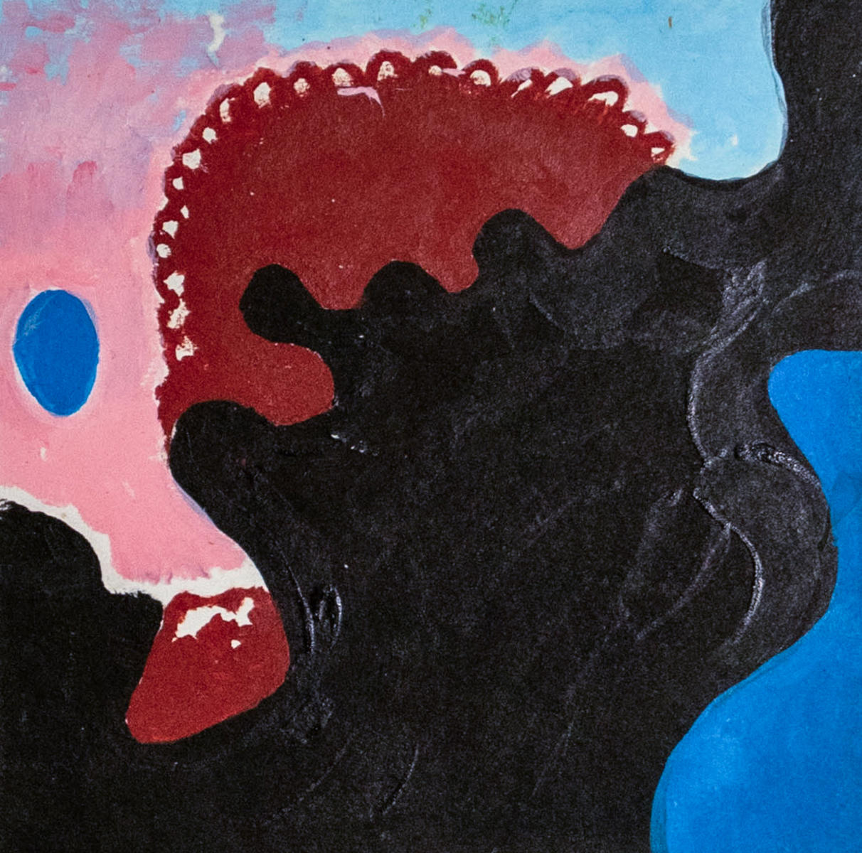 untitled 13 - acrylic on canvas : abstract paintings : Lucienne Weinberger - Artist NY