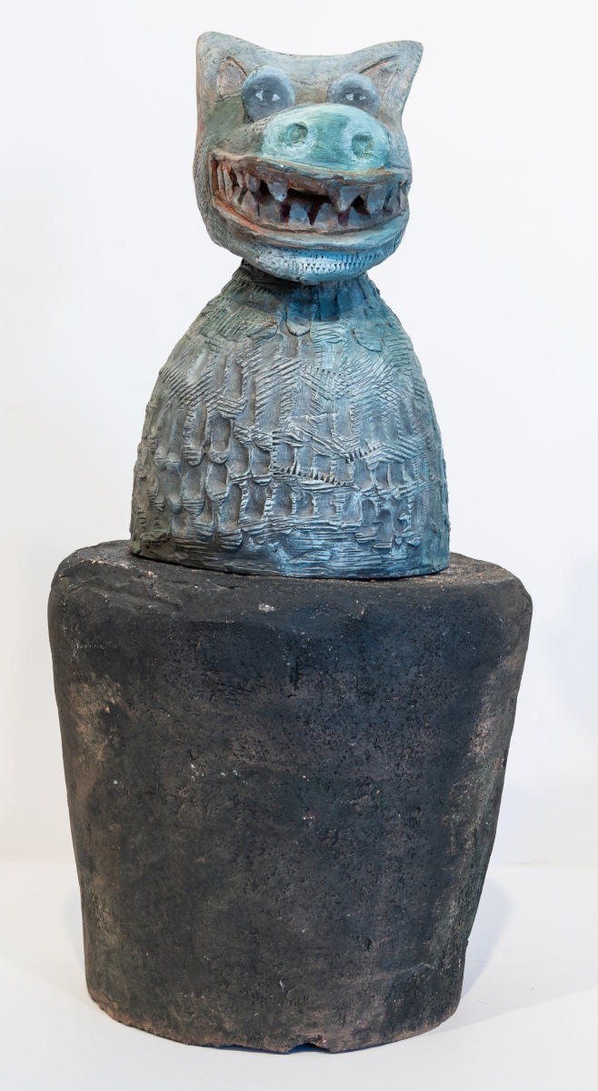 untitled 6s - back  ceramic  : sculpture : Lucienne Weinberger - Artist NY