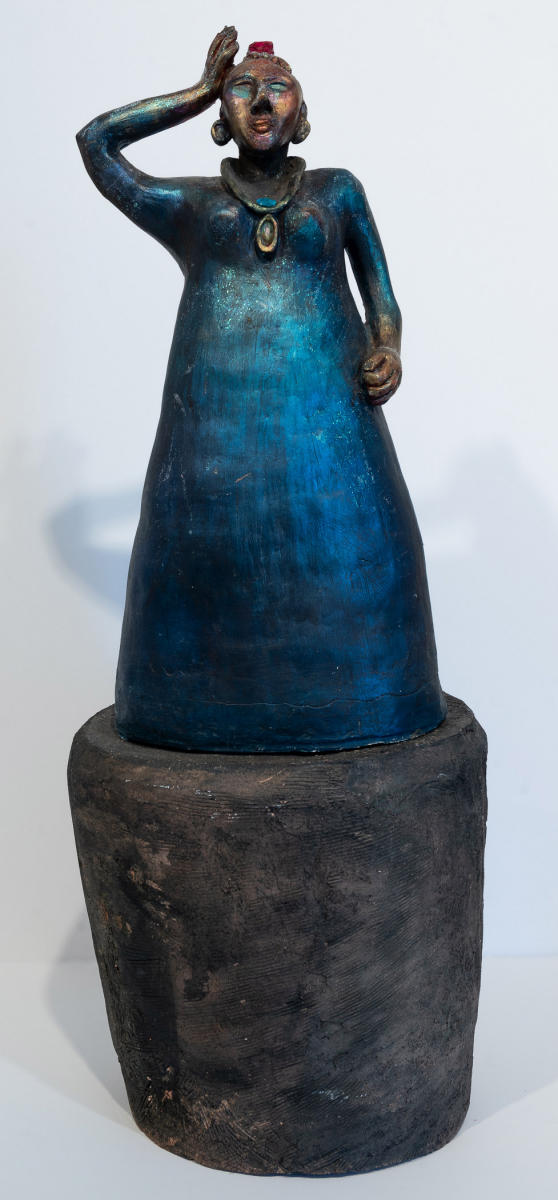 untitled 4s  ceramic  : sculpture : Lucienne Weinberger - Artist NY