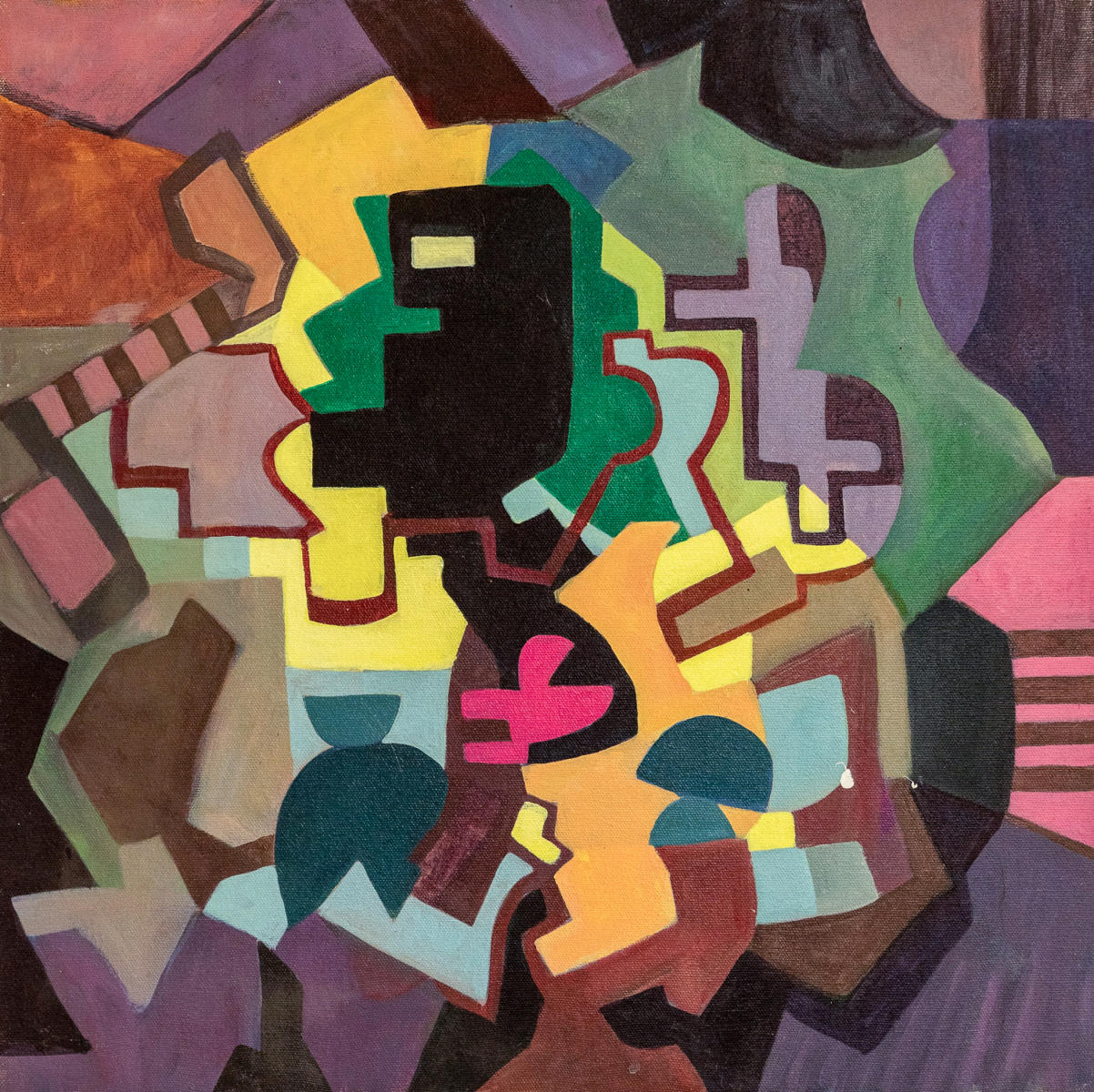 untitled 16 - acrylic on canvas : abstract paintings : Lucienne Weinberger - Artist NY