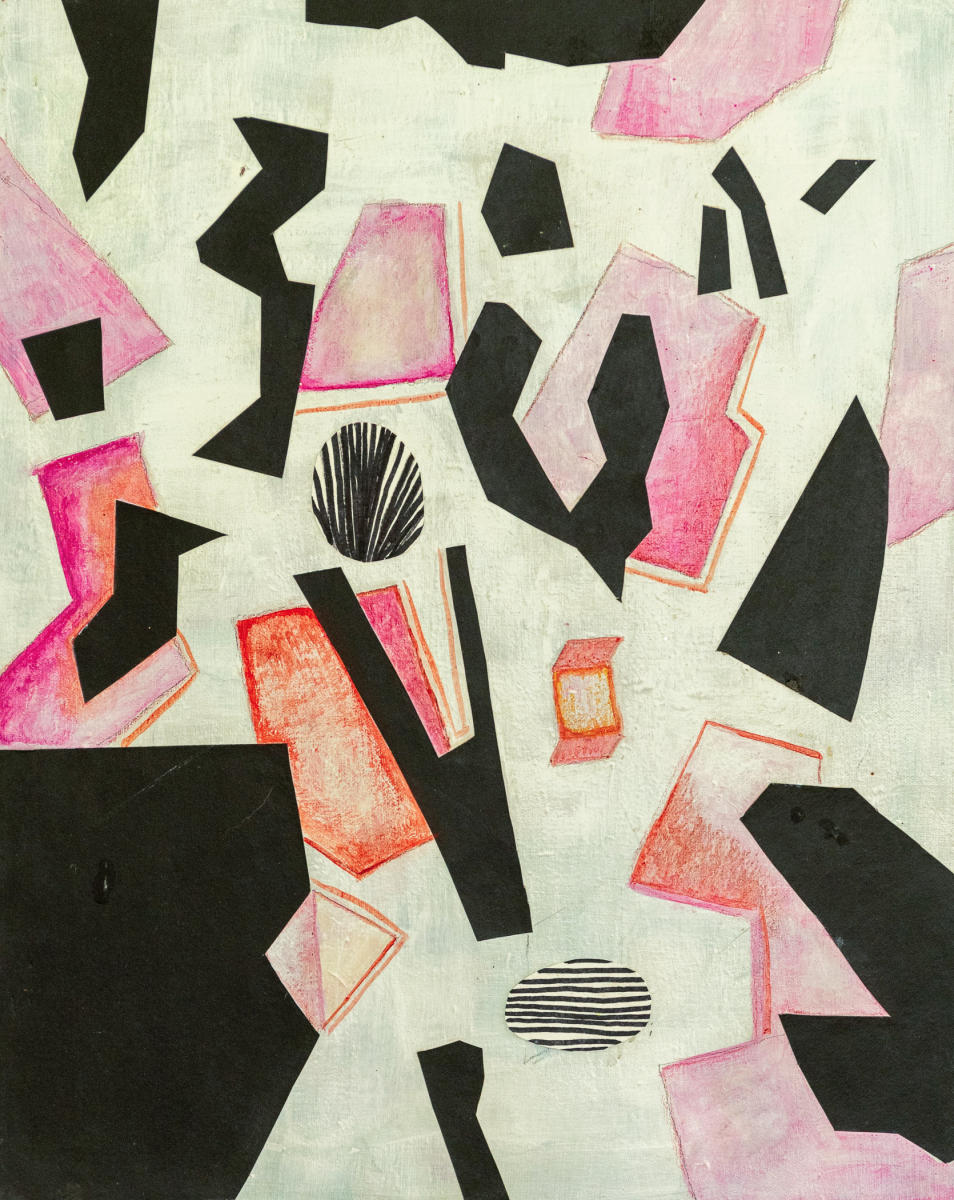 untitled 30 - acrylic on canvas : abstract paintings : Lucienne Weinberger - Artist NY