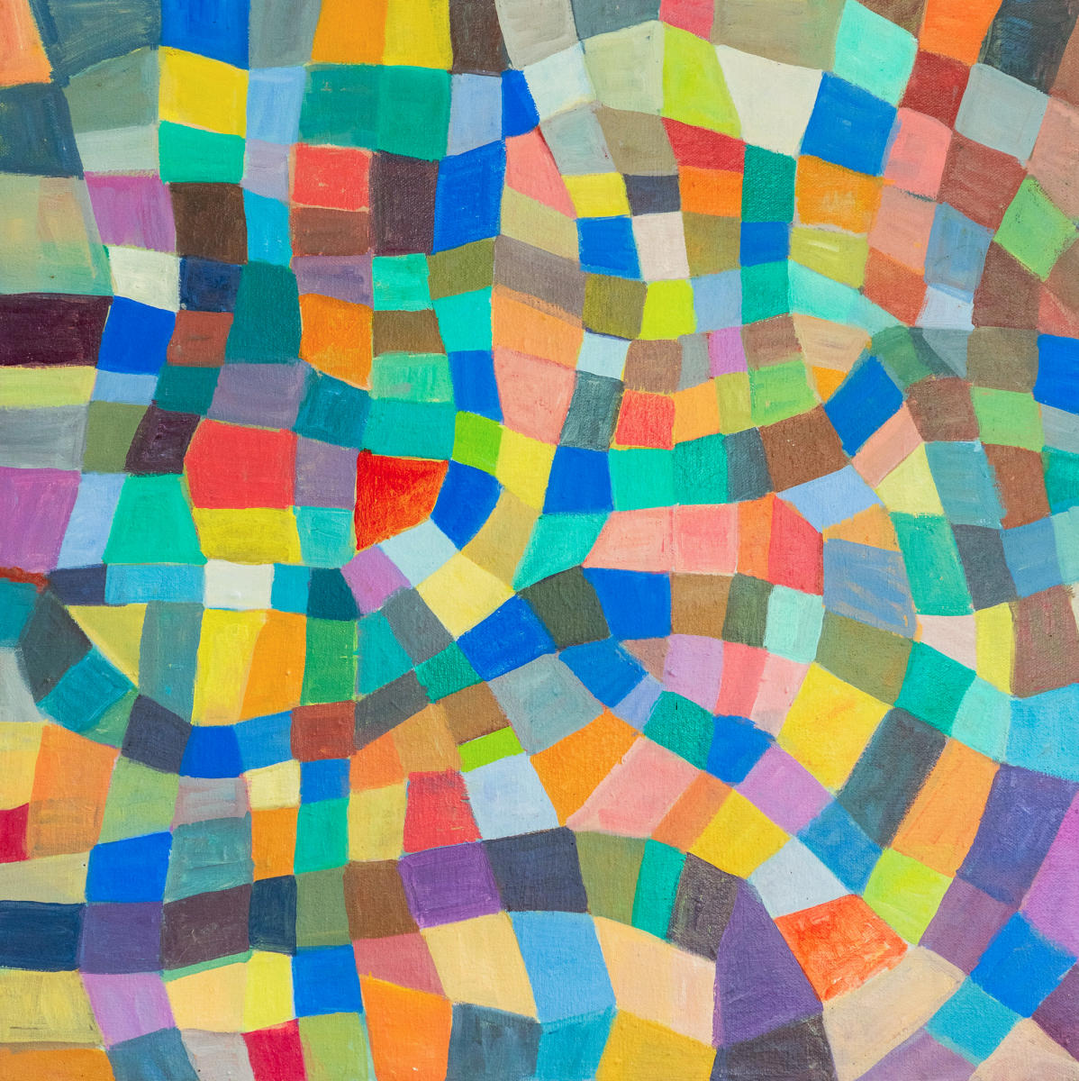 untitled 60 - acrylic on canvas : abstract paintings : Lucienne Weinberger - Artist NY