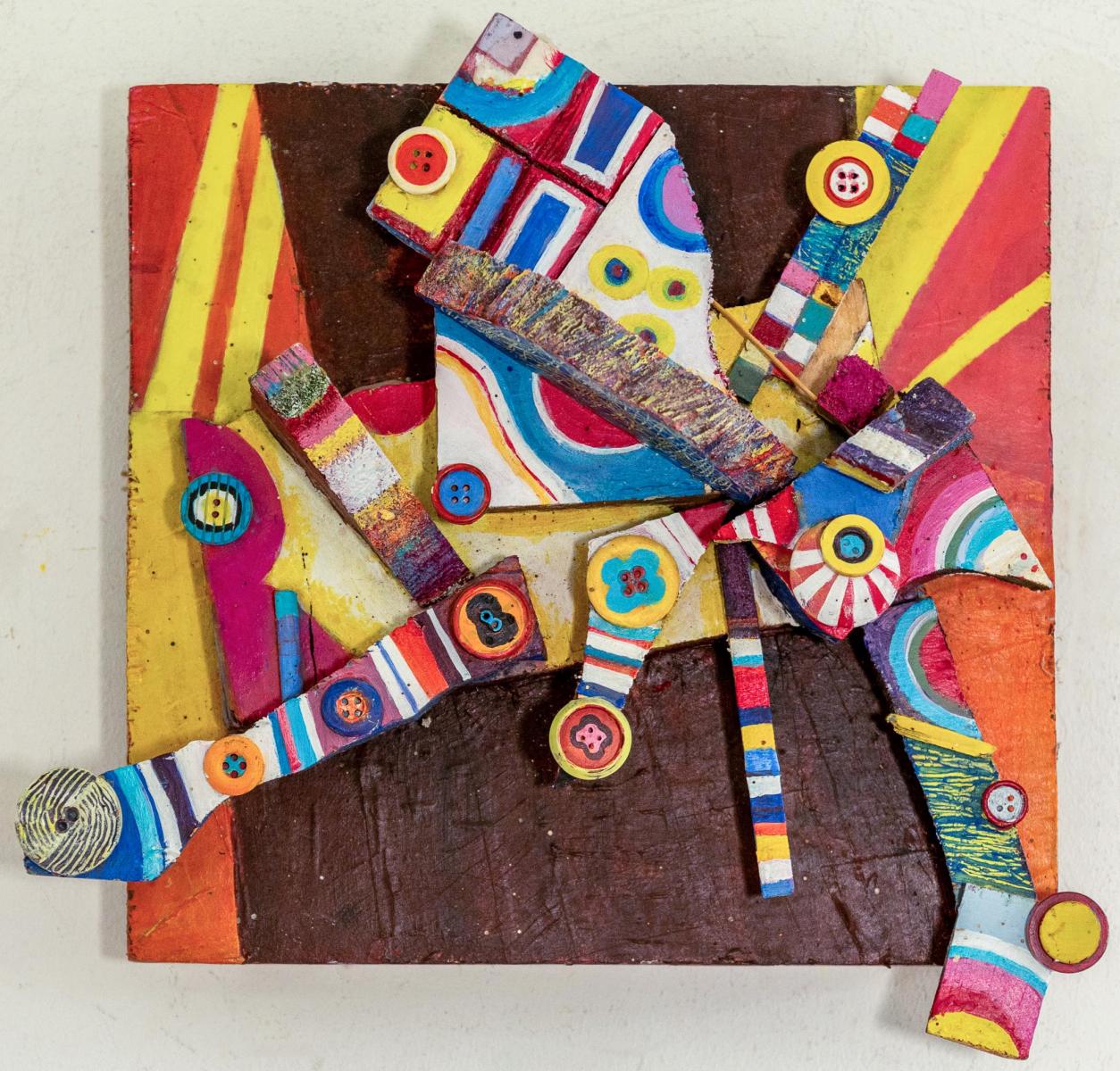 untitled - assemblage 6 : assemblage : Lucienne Weinberger - Artist NY
