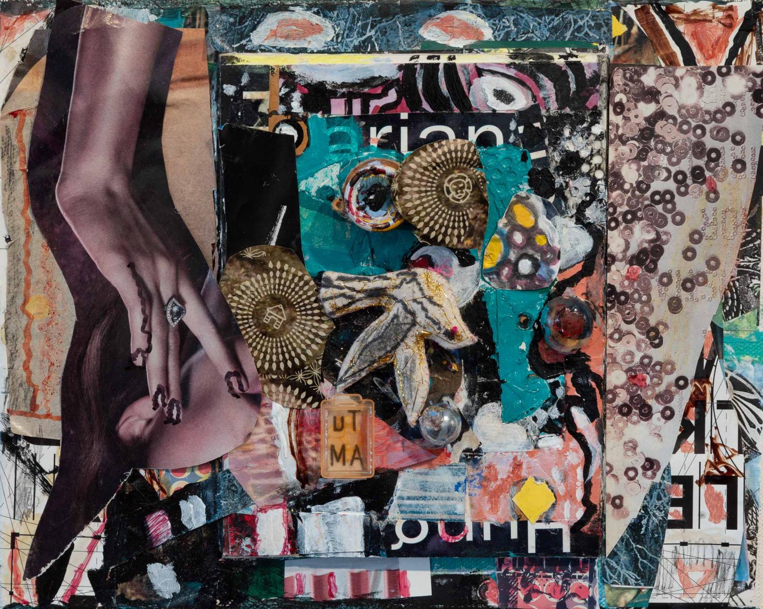 untitled - assemblage 14 : assemblage : Lucienne Weinberger - Artist NY