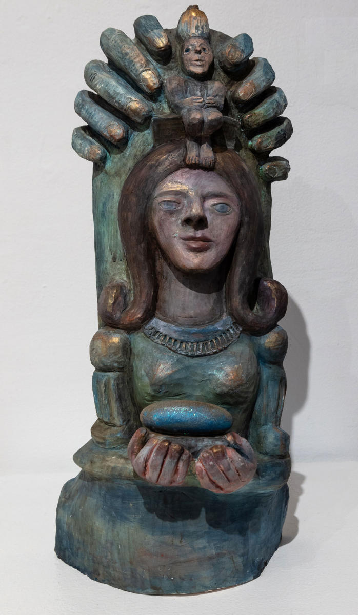 untitled 14"w x 21"h ceramic : sculpture : Lucienne Weinberger - Artist NY