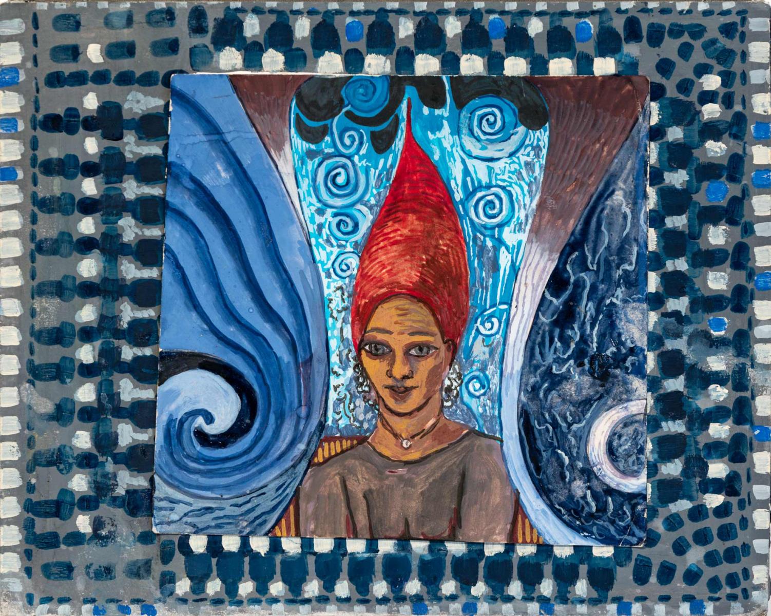 untitled 10" w X 8" h : assemblage : Lucienne Weinberger - Artist NY